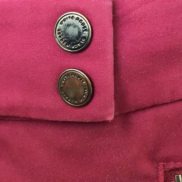 WHBM berry 12” Bermuda shorts - Picture 6 of 7